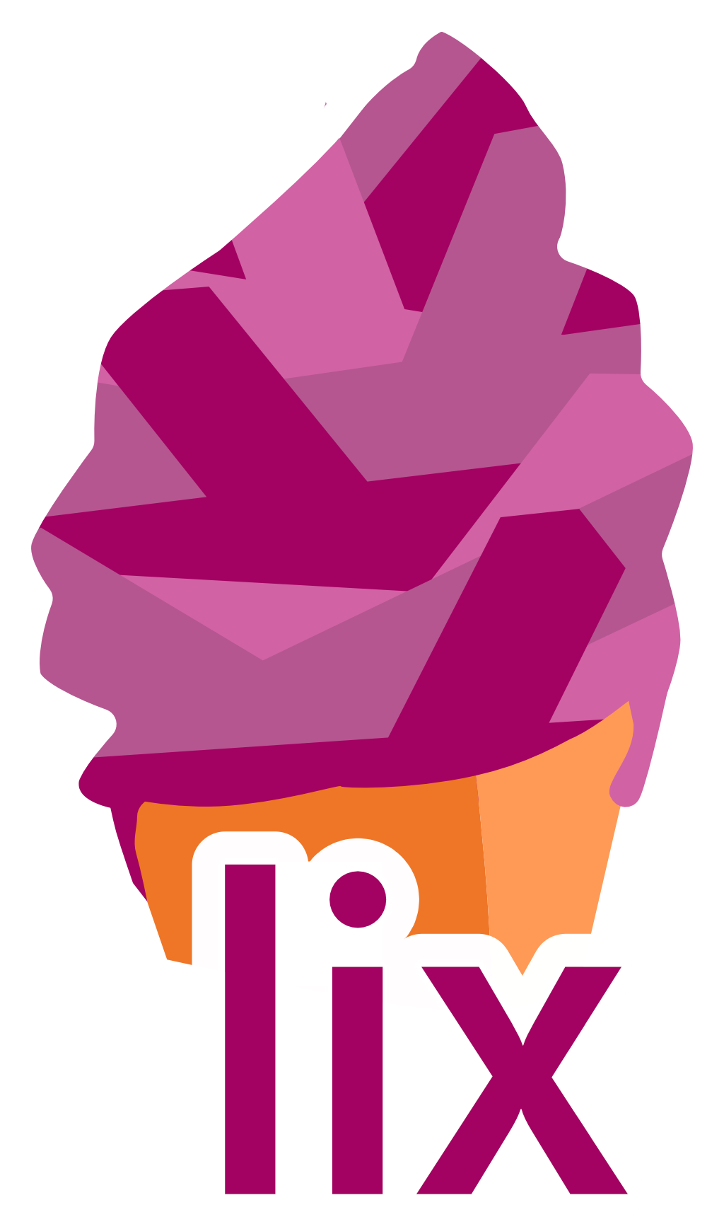 Lix's ice cream logo